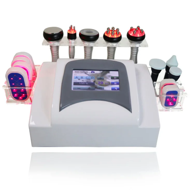 Вакуумная кавитация устройство для похудения тела 40k машина лифтинг лица глаз