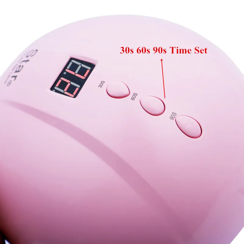 Сушилка для ногтей 36 W УФ светодиодный ногтевые лампы 60 s/120 s Smart установка времени 12 Светодиодный s машинка для дизайна ногтей для лечения всех гели Лаки разъем USB