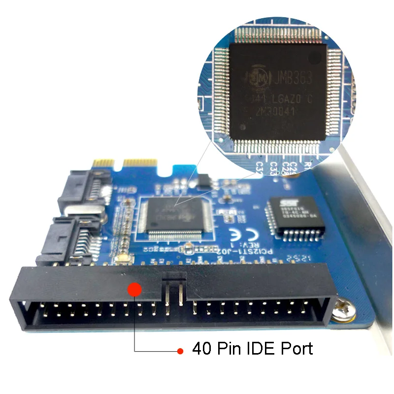 PCI Express Controller Card PCI-e To SATA Converter PCIe IDE Adapter | Компьютеры и офис