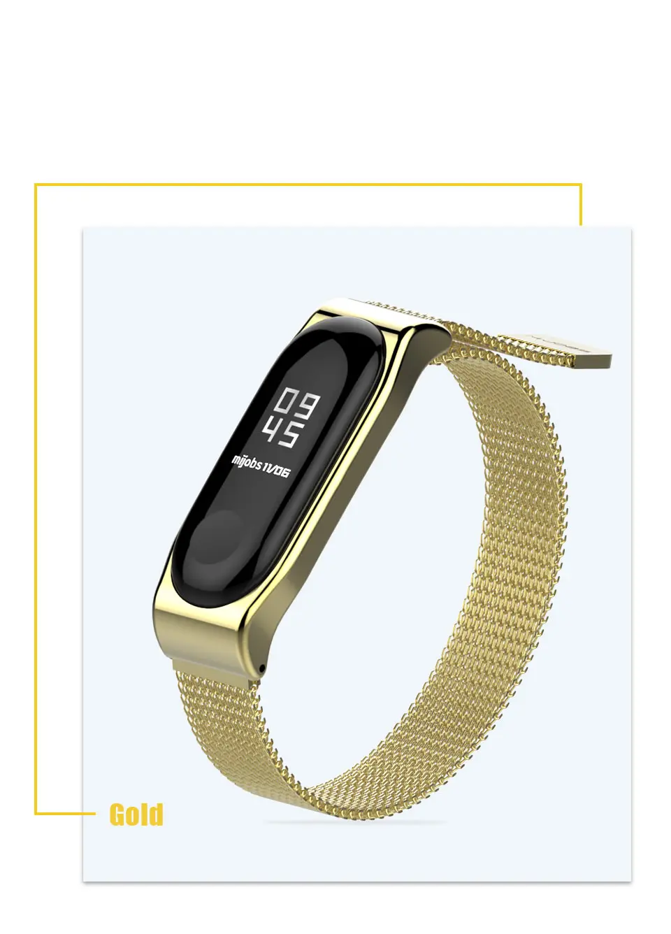 Металлический ремешок NIYOQUE для Xiaomi mi band 4 Сменный ремень для mi Band 3 сменный ремешок для смарт-часов band 3