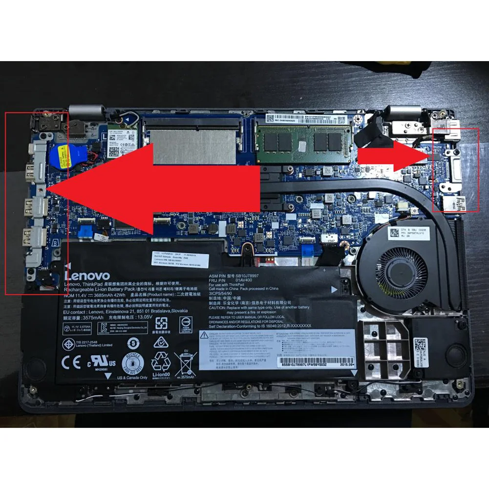 Оригинальный и новый для Lenovo Thinkpad S2 chromebook 13 железный каркас используемый