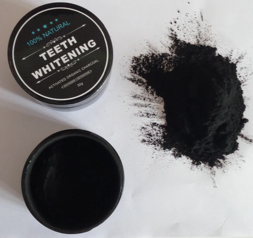 2 шт./лот Натуральный Порошок для отбеливания зубов дымовая пудра кофе чая