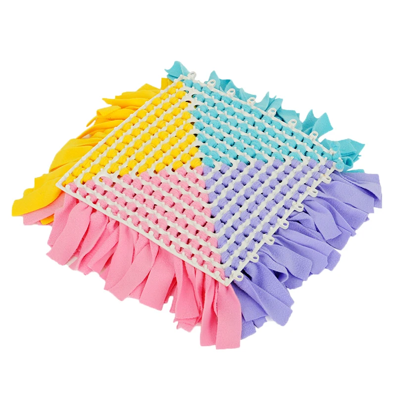 Обучающая подушка для домашних животных флисовая интерактивная игрушка с