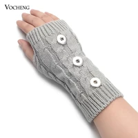 7 colors winter snap glove arm warmer fits 18mm gingersnaps jewelry nn 696