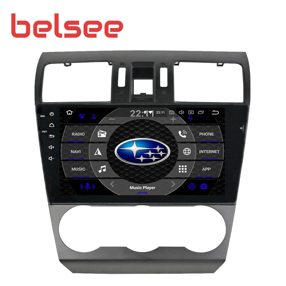Belsee Android 9.0 Car Stereo for Subaru Forester Radio 4GB 64GB 9&quot IPS Screen Bluetooth Autoradio Audio Player GPS Unit | Автомобили