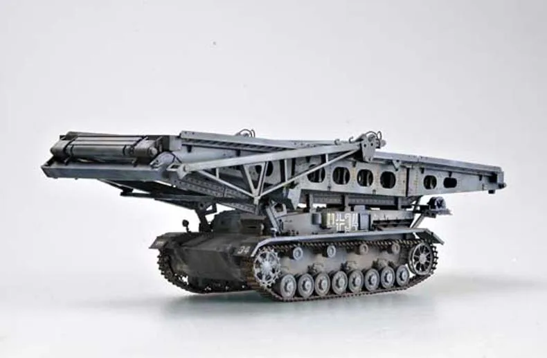 TRUMPETER 00390 1/35 весы Bruckenleger IV b пластиковая модель строительный комплект | Игрушки и