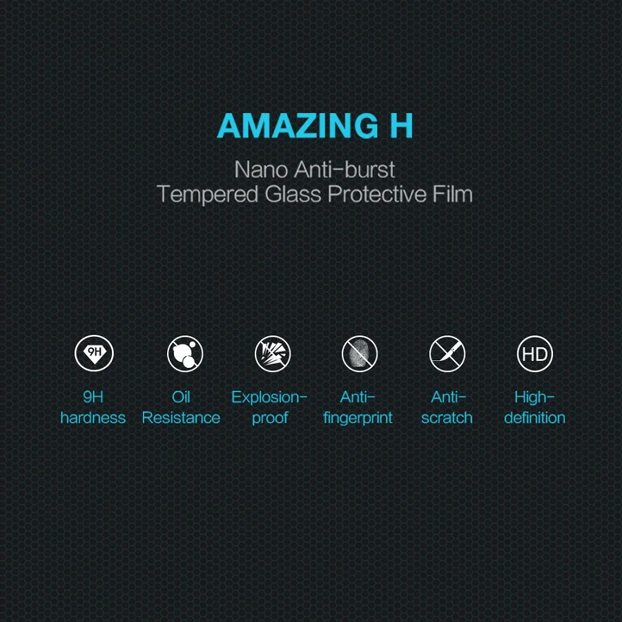 Защитная пленка для экрана xiaomi mi 8 6,21 NILLKIN Amazing H/H+ PRO 9H из закаленного стекла mi 8 для защиты экрана xiaomi mi 8