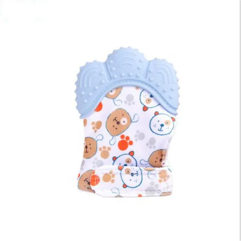 Детская варежка для прорезывания зубов саморасслабляющая облегчающая боль