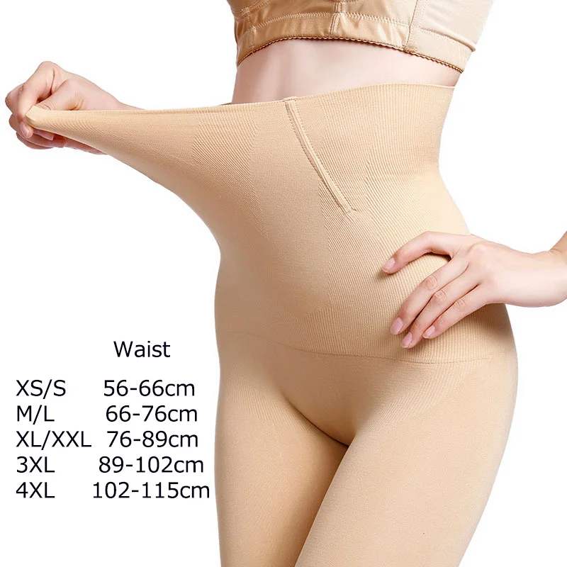 Moldeadores de cintura alta para mujer, bragas de Control de barriga, bragas, ropa interior moldeadora de cuerpo, cors&eacute;-2