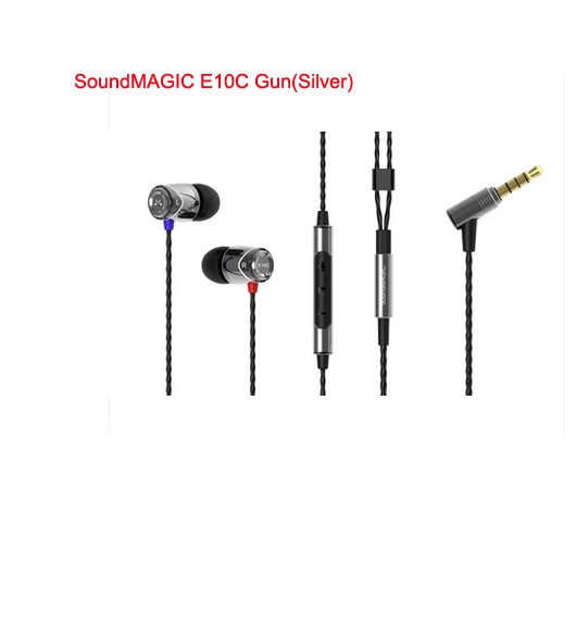 Hifi стереонаушники SoundMAGIC E10C с микрофоном и функцией изменения громкости|stereo