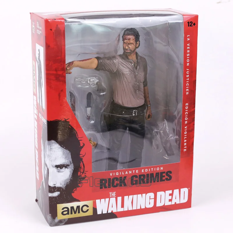The Walking Dead Рик Граймс ПВХ фигурка Коллекционная модель игрушки 2 типа 10 дюймов 25 см