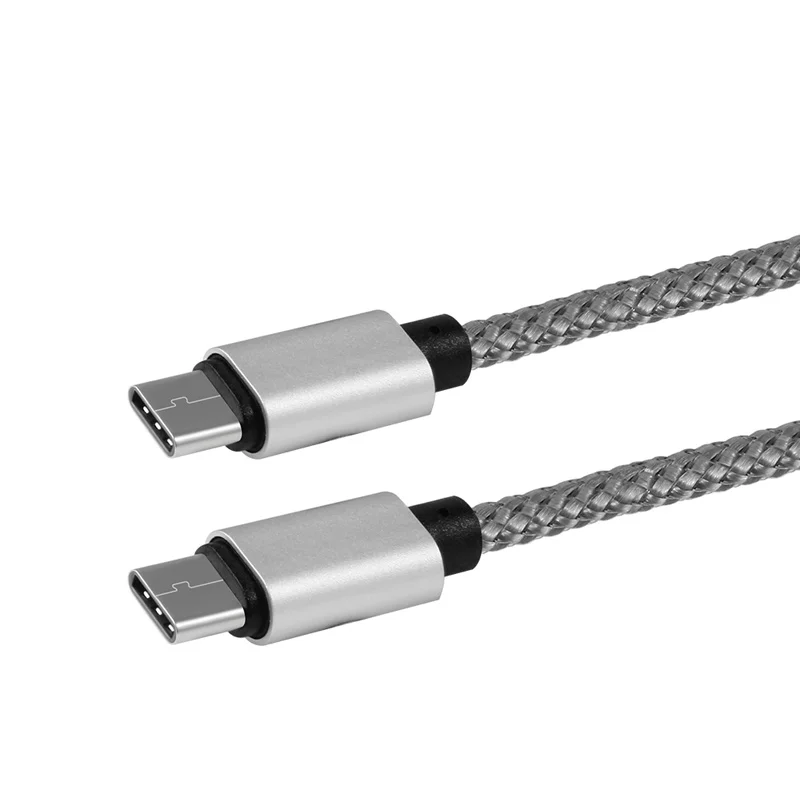 Meiyi металлический плетеный нейлоновый Тип usb C 3A PD быстрой зарядки c до для MacBook xiao mi