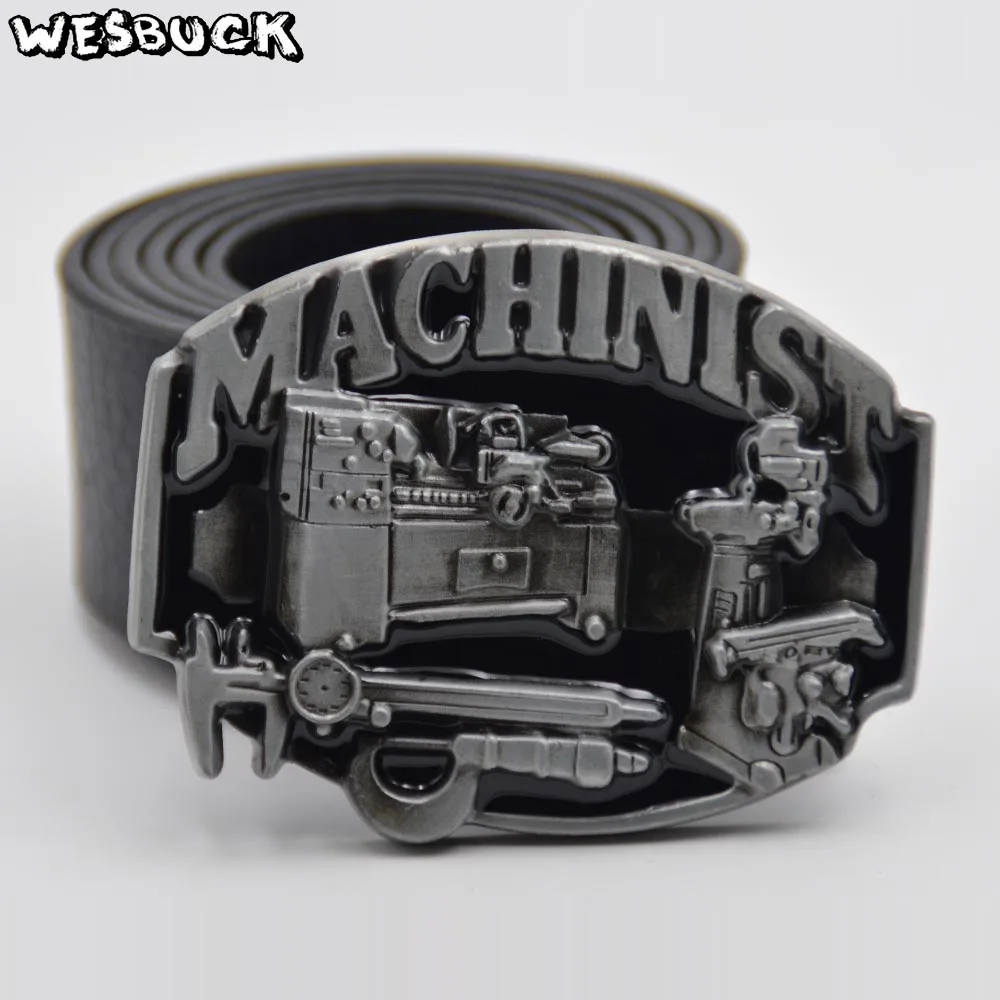 Wesbuck Brand Модные 3D инструмент пряжка на ремешке для Для мужчин Для женщин ремень на голову - Цвет: buckle and belt