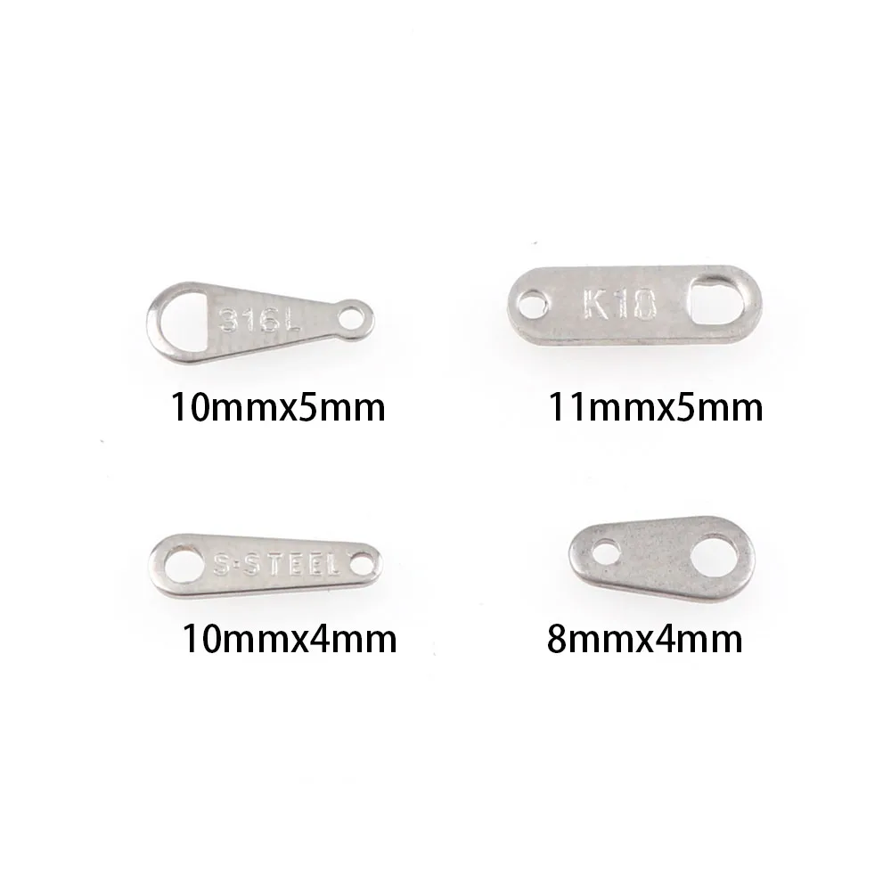 Соединитель S.Steel для подвесок фурнитура рукоделия соединители 316L K18 изготовления