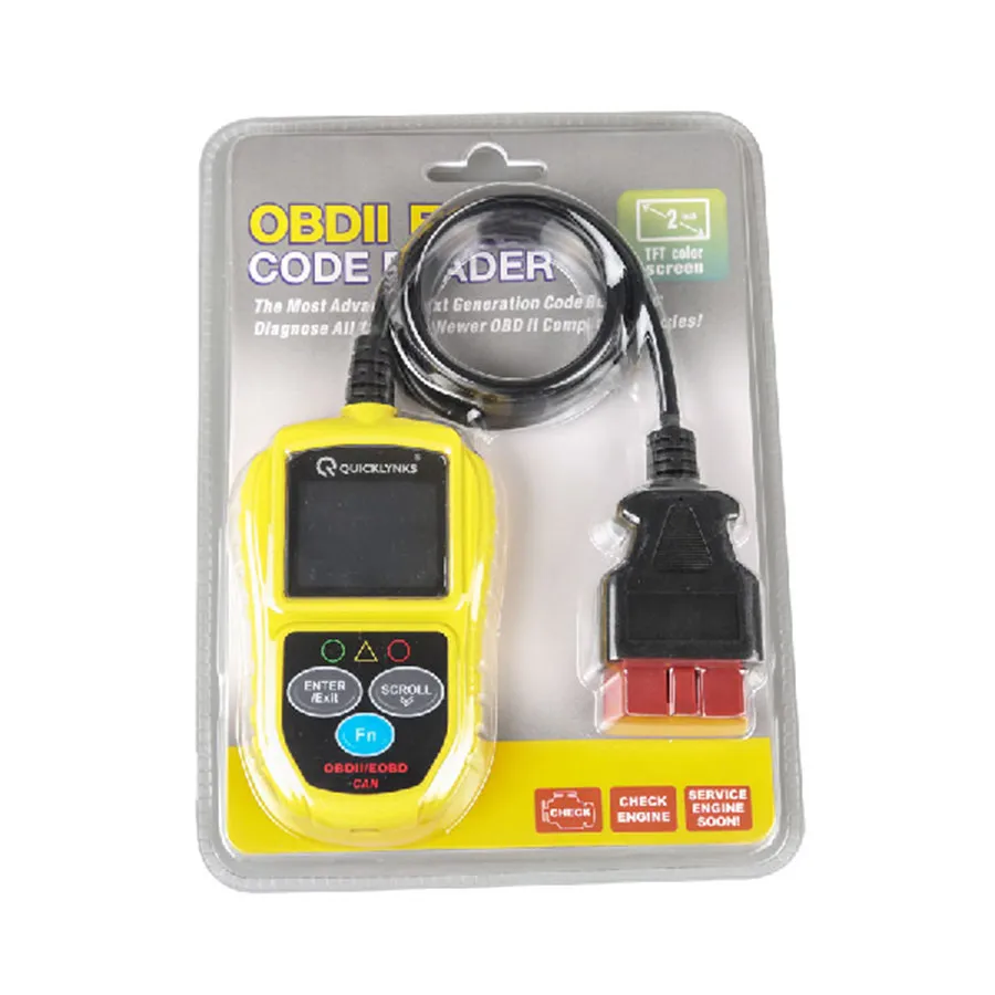 

Quicklynks T49 OBD2 & Can сканер кода автомобиля