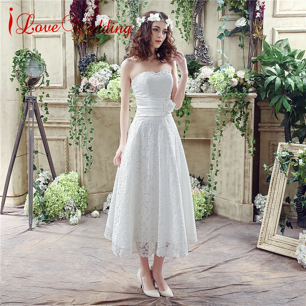 ILoveWedding прозрачное кружевное свадебное платье es Красивая лента ручной работы