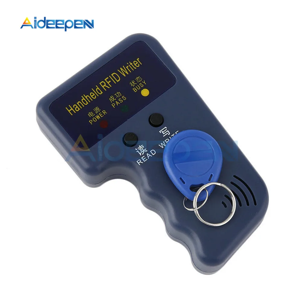 125 кГц EM4100 RFID Копир писатель Дубликатор Программист считыватель T5577 EM4305 перезаписываемый ID Брелоки метки карты ручной