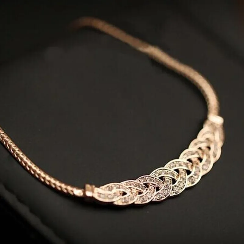 MINHIN High Quality Acrylic Romantic Choker Chain Necklace New Design Spiral Costume Jewelry Female Fashion Accessory | Украшения и