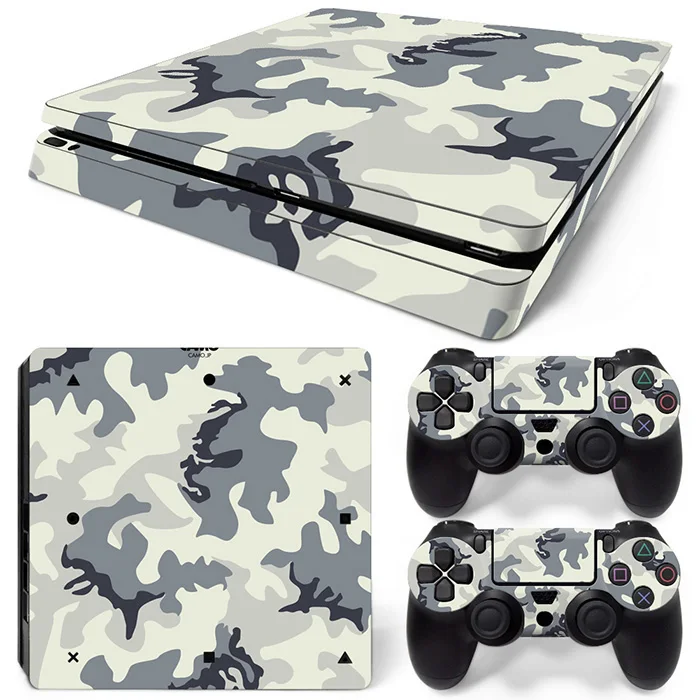Камуфляжная наклейка для PS4 SLIM