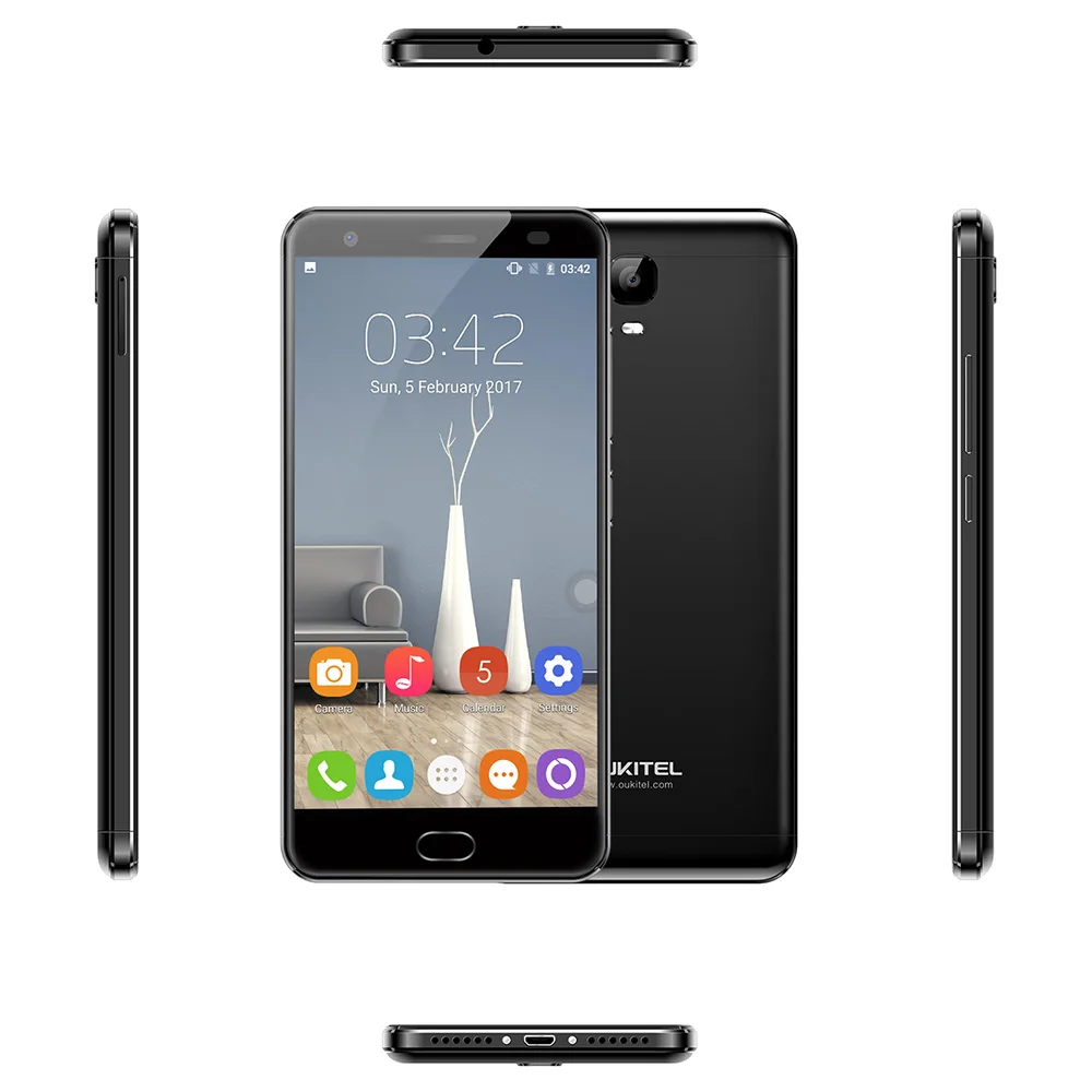 OUKITEL K6000 плюс 5 &quotFHD ips 4G мобильный телефон 12 В/2A 6080 мАч B + 6 Android 7 0 Octa Core 8MP 16MP двойной