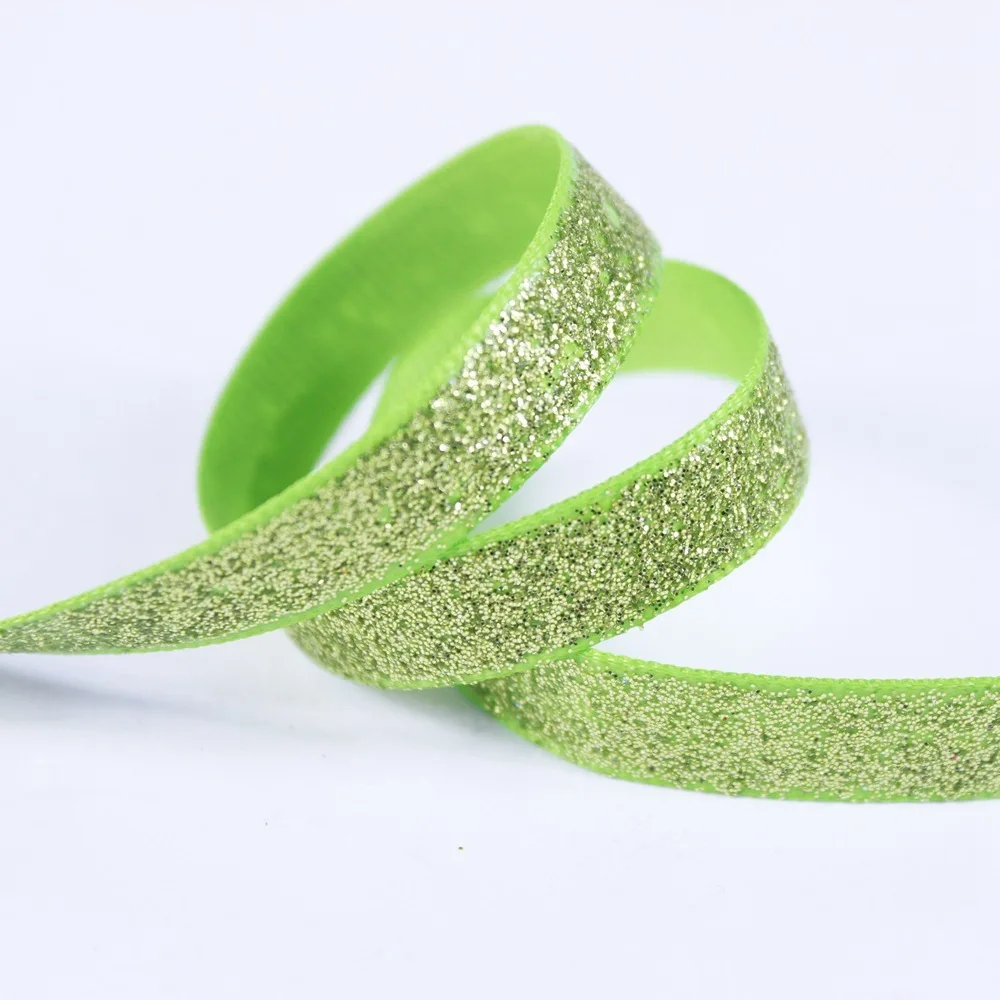 Ed Ribbon Gift Wrap 550 Apple Green 10yards