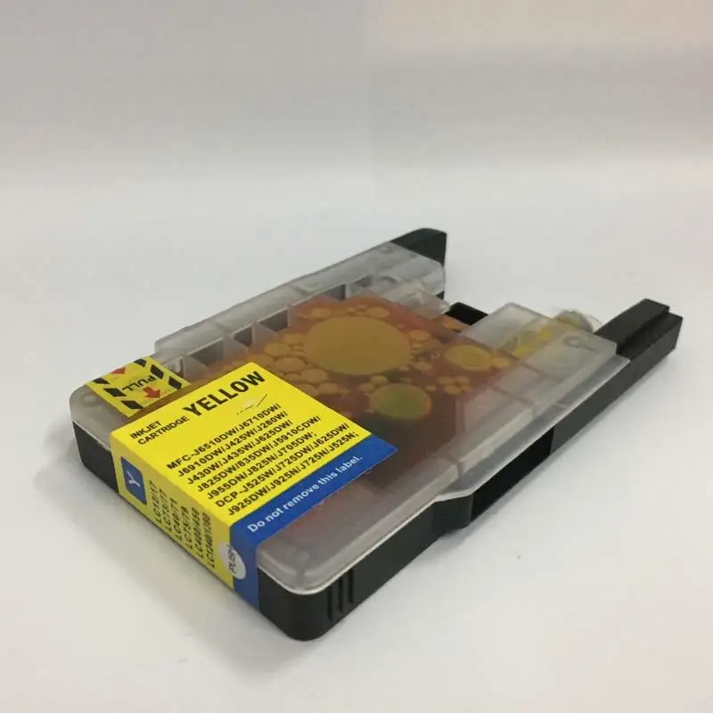 Vilaxh для Brother LC12 lc17 чернильный картридж совместимый DCP-J525N J525W J725DW J925N J925DW MFC-J5910DW J5910CDW