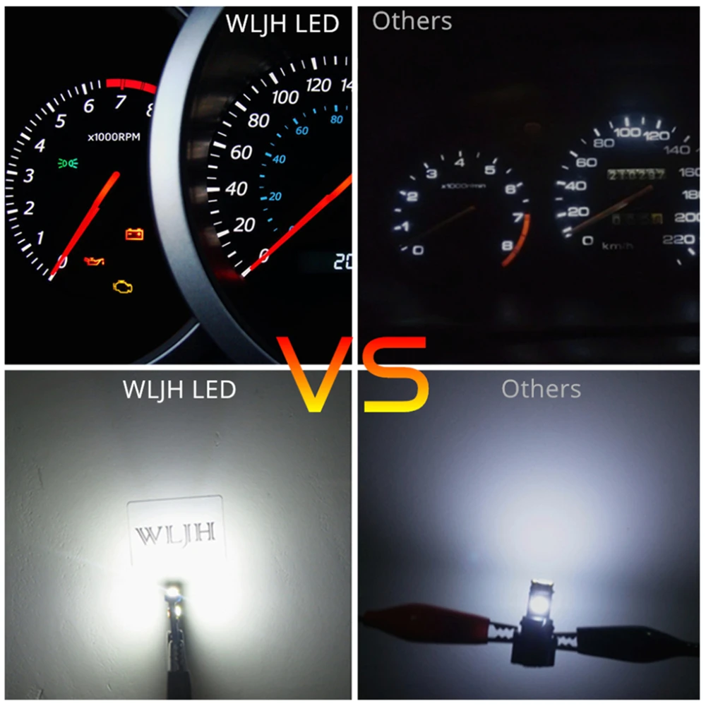 WLJH 7 цветов Φ тахометр приборная панель набор лампочек для Toyota Corolla 1993 1994 1995 1996 1997 |