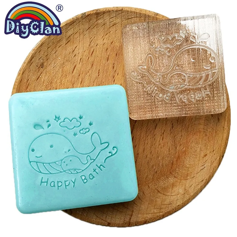 КИТ ручной работы смоляное мыло штамповка прессформа для счастливой ванны