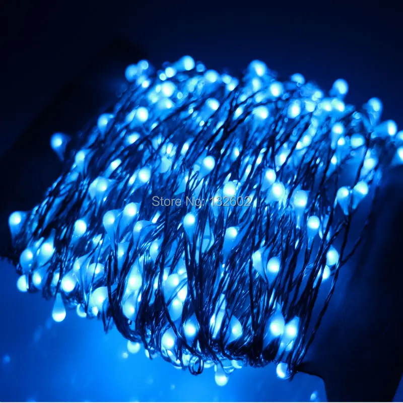 30 м 300 LED наружные рождественские сказочные огни теплый белый медный провод