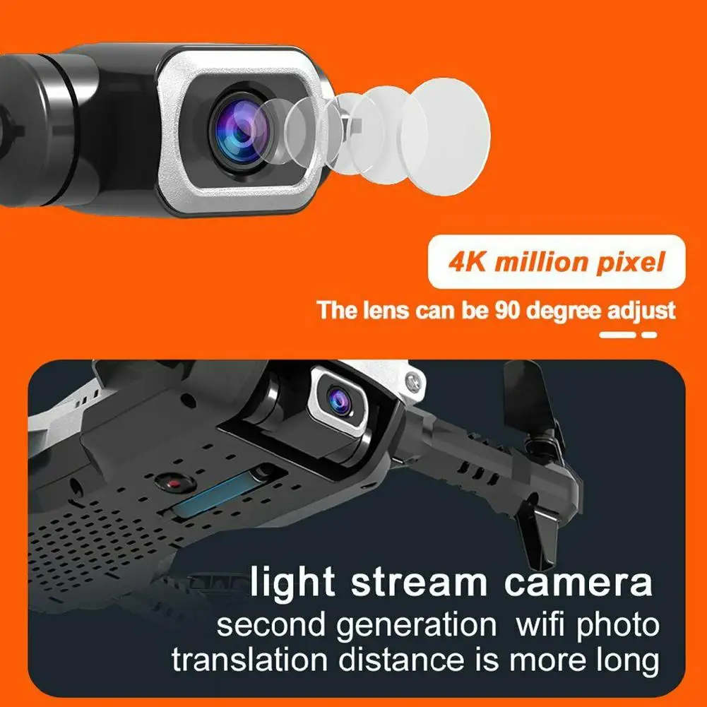 LeadingStar Дрон x pro 5G селфи WIFI FPV с 4K HD двойной камерой складной Радиоуправляемый