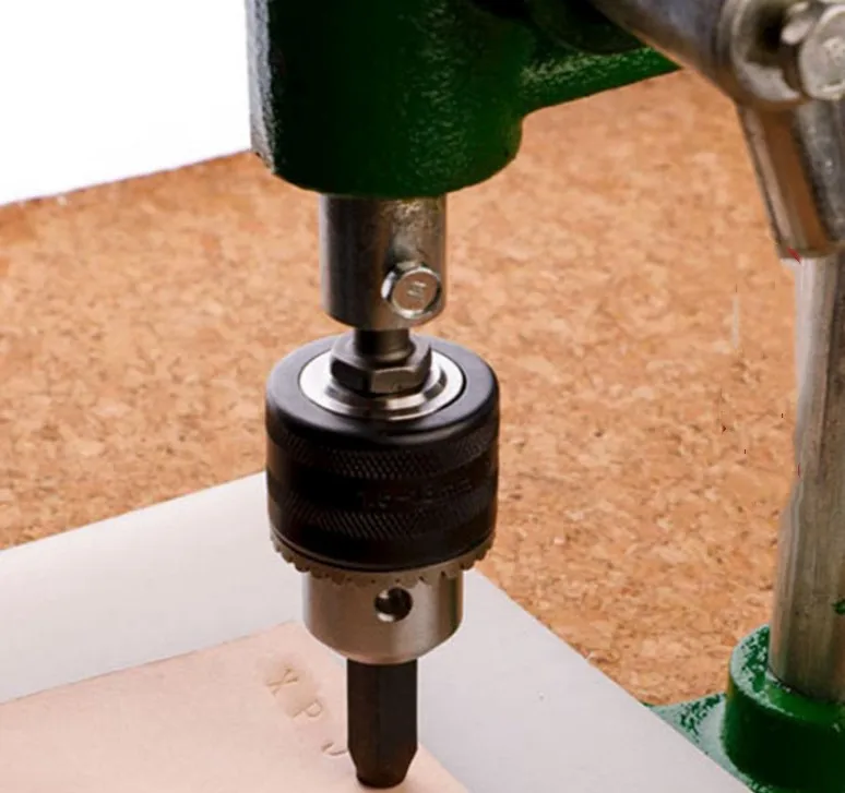 

DIY Handmade Leather Cobbler Leather Tools Silent Cutting Machine Manual Punching Perforator Perforation