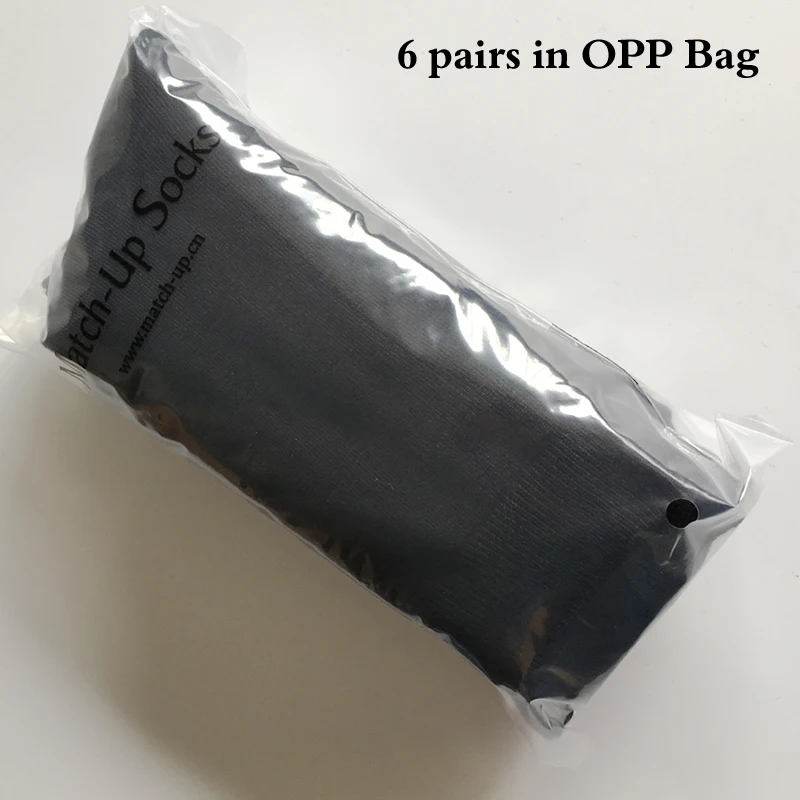 Матч Носки для девочек новые стили Мужская Черная Бизнес хлопок Свадебные (6 пар)