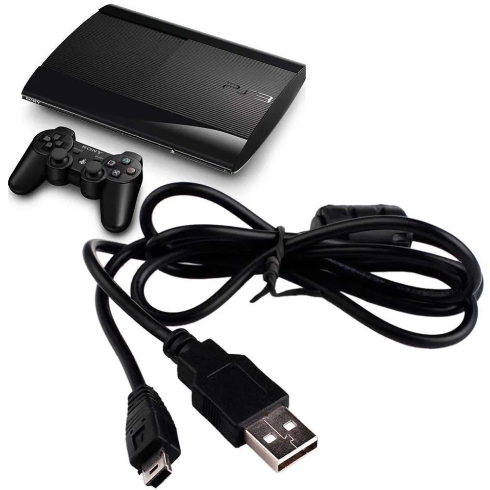 Зарядный кабель USB для Sony Playstation 3 PS3 контроллер геймпад кабели ps3 шнур зарядный