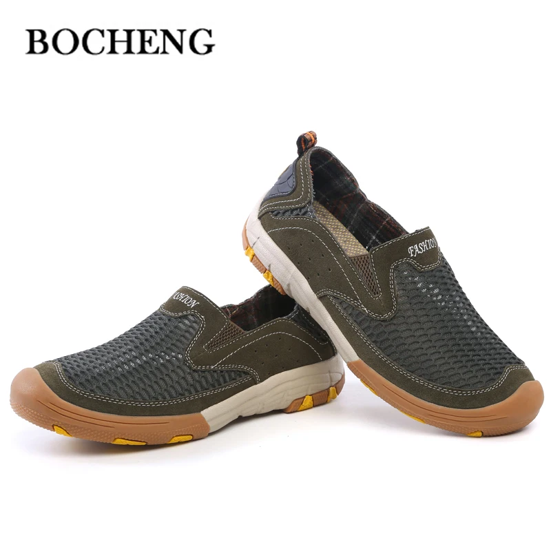 2017 Летний Новый Мужская Мода сетки воздуха обувь Высокого качества Случайные