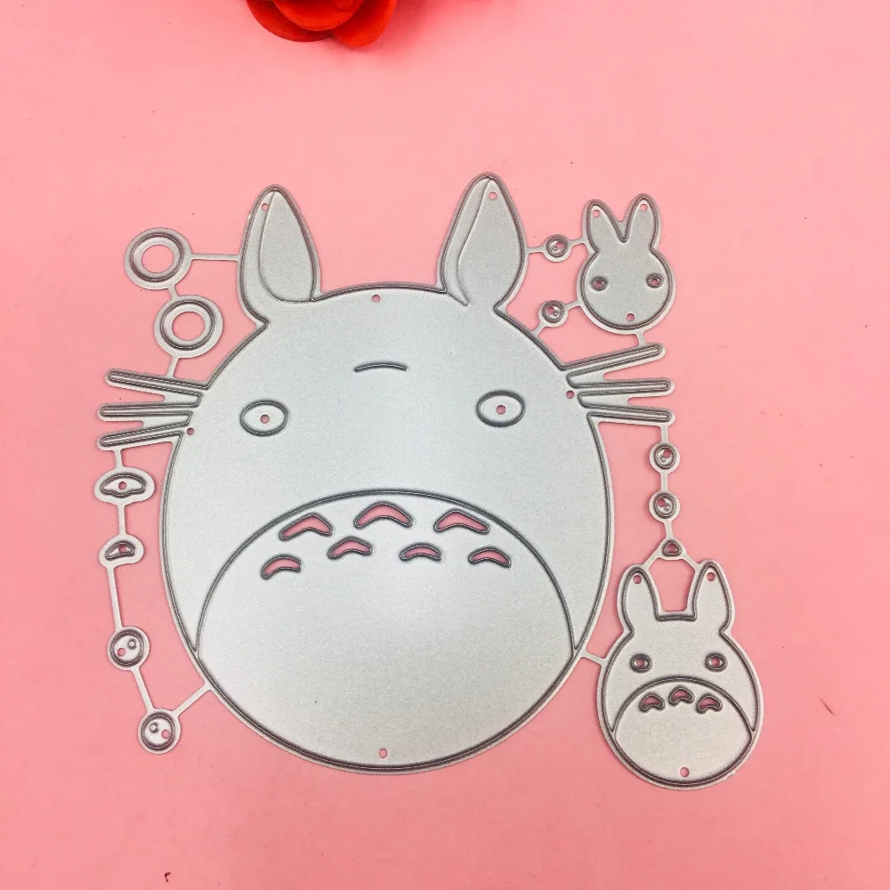 

New Lovely cat Bow Ear Cutting Dies Stencils for DIY Scrapbooking/photo album Decorative Embossing DIY Paper Cards