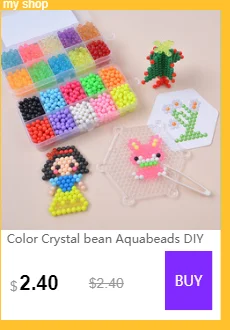 aquabeads Aqua DIY Магия бусы игрушки формы в виде животного рукой решений 3D головоломки Aqua детские развивающие игрушки для детей заклинание QB231 бусинами