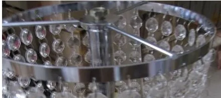 Хрустальная Свадебная люстра Цветочная подставка канделябры свадебный стол