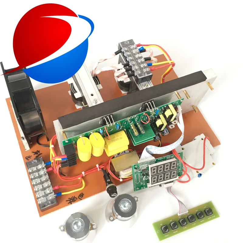 2400W 17 K 40 частота Регулируемая высокая мощность ультразвуковая очистка PCB