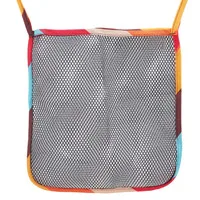 colorful Популярная коляска для новорожденного, сетчатая подвесная сумка для хранения, Детская сумка на колесиках, коляска, органайзер для сиденья, карманная сумка для коляски, аксессуары для коляски - Цвет: colorful