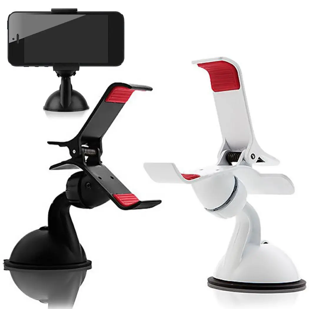 Автомобильные Держатели на присоске для телефона черный белый 360 градусов