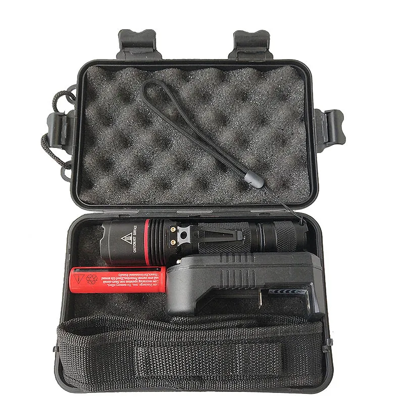 Litwdo Z25912 светодиодный фонарик фонарь CREE XM L2 U3 чип Lanterna Водонепроницаемый с