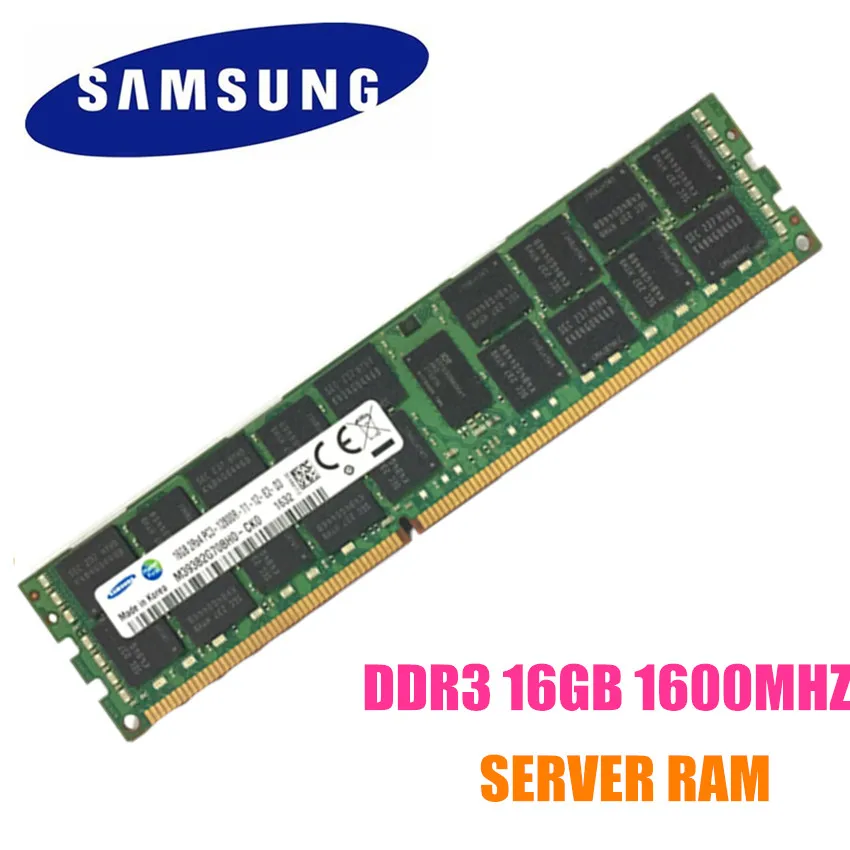 SAMSUNG 4G 8G 16G 4GB 8GB 16GB DDR3 2RX4 PC3-10600R 12800R 14900R ECC REG 1333Mhz 1600Mhz 1866Mhz PC RAM Серверная Память 1600 |