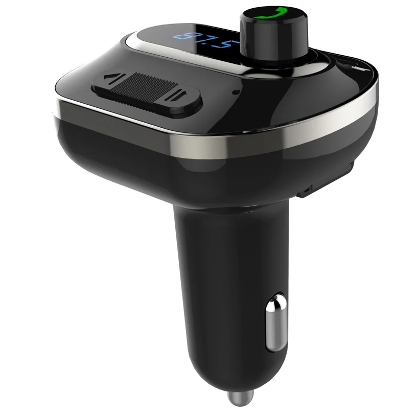 Bluetooth автомобильный комплект YT19 FM-передатчик Aux модулятор Handsfree Поддержка TF-карты