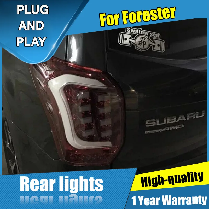 Автомобильный Стайлинг светодиодный задний фонарь для Forester хвост светильник в