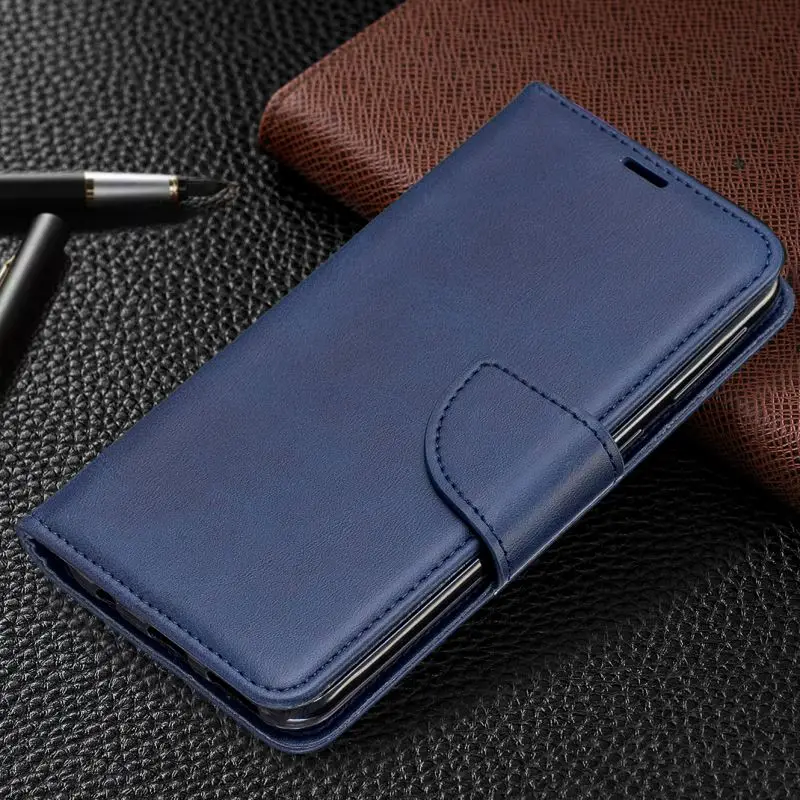 

Cases Lambskin Leather Flip Fundas For Samsung Galaxy Note 10 Pro A10E A20E A10 A20 A30 A40 A50 A70 M10 M20 M30 Plain Case E07F