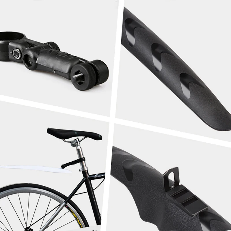 2016 hot Bicycle accessories mountain bike road bicycle folding general adjustable fender mud addition splash guard mudapron | Спорт и
