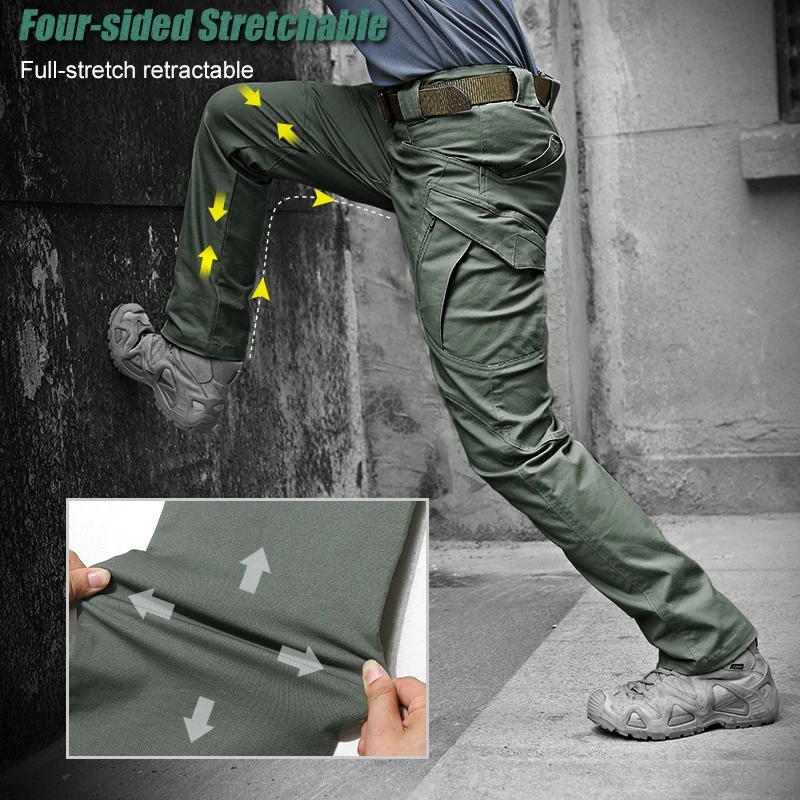 CQB Outdoor Sports Hiking Camping Tactical Military Men's Pants Overalls for Hunting Climbing Spring Breathable Trousers | Спорт и