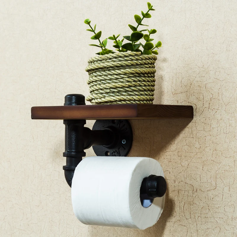 

Vintage tissue holder bathroom accessories punch mounting racks