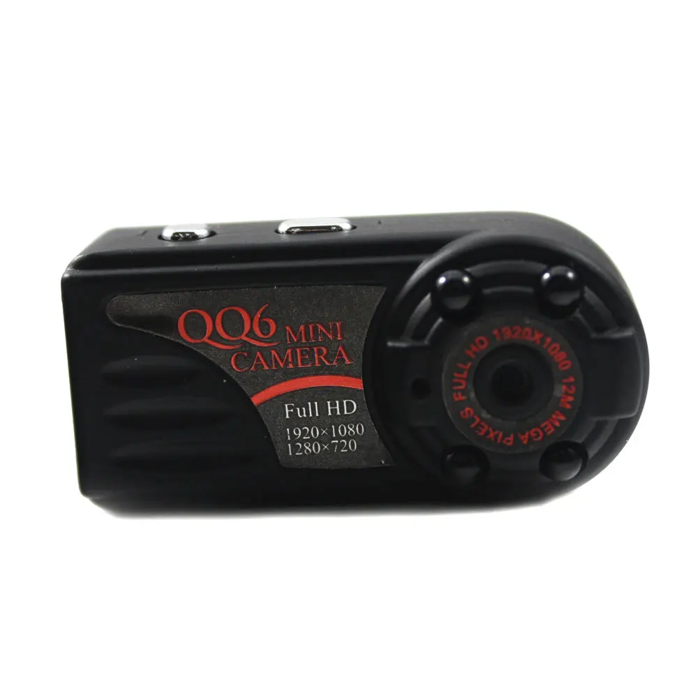 QQ6 мини Камера Full HD 1080 микро инфракрасный Nigth Видение DV Портативный 12 м движения