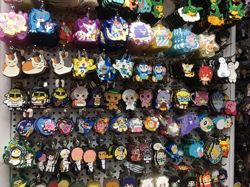 Fate stay night/Touhou project/KUROKO NO BASK оригинальные японские аниме фигурки резиновые подвески для мобильного телефона/брелок/ремешок